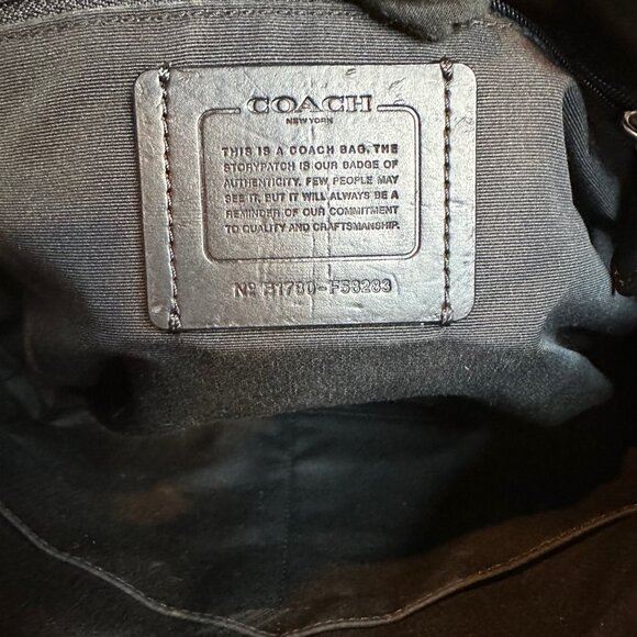 Coach Kelsey Satchel in Outline Signature - Canvas x Leather - Picture 10 of 10